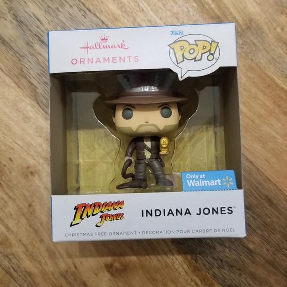 NEW Funko Pop Hallmark 2022 Christmas Ornament Indiana Jones Walmart Exclusive! - Picture 1 of 8